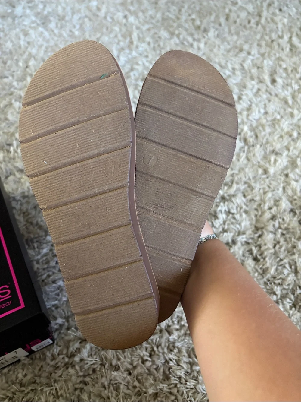 Corkys slide sandals